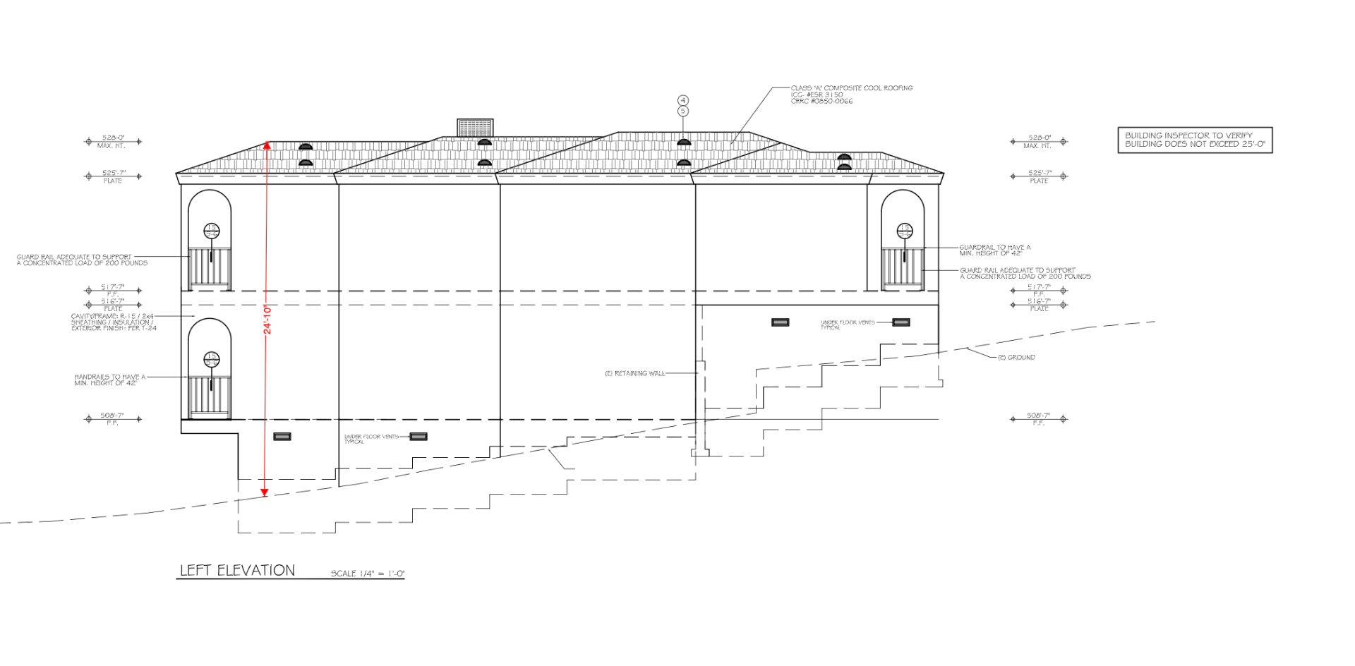 Left Elevation