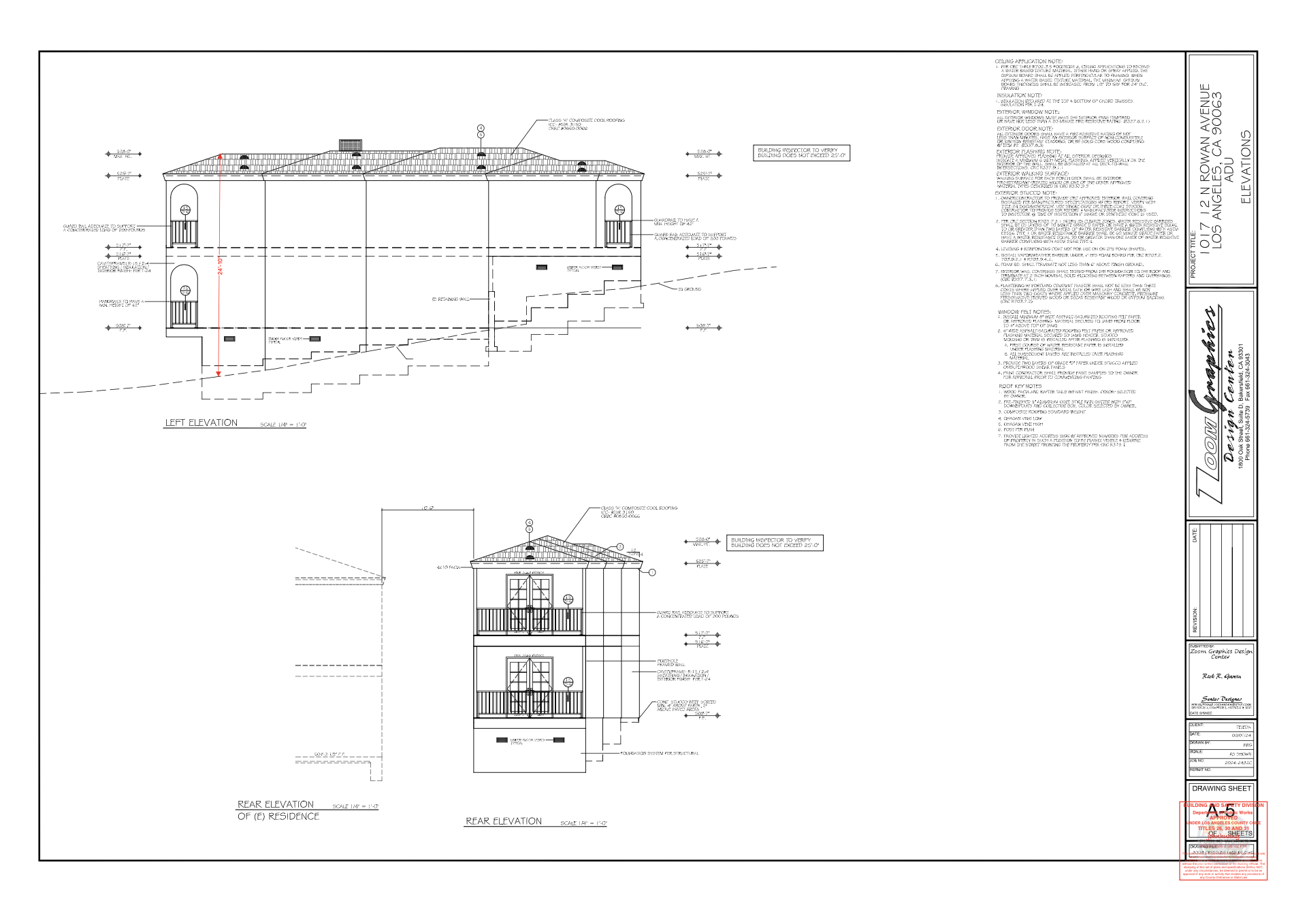 A5 · Elevations